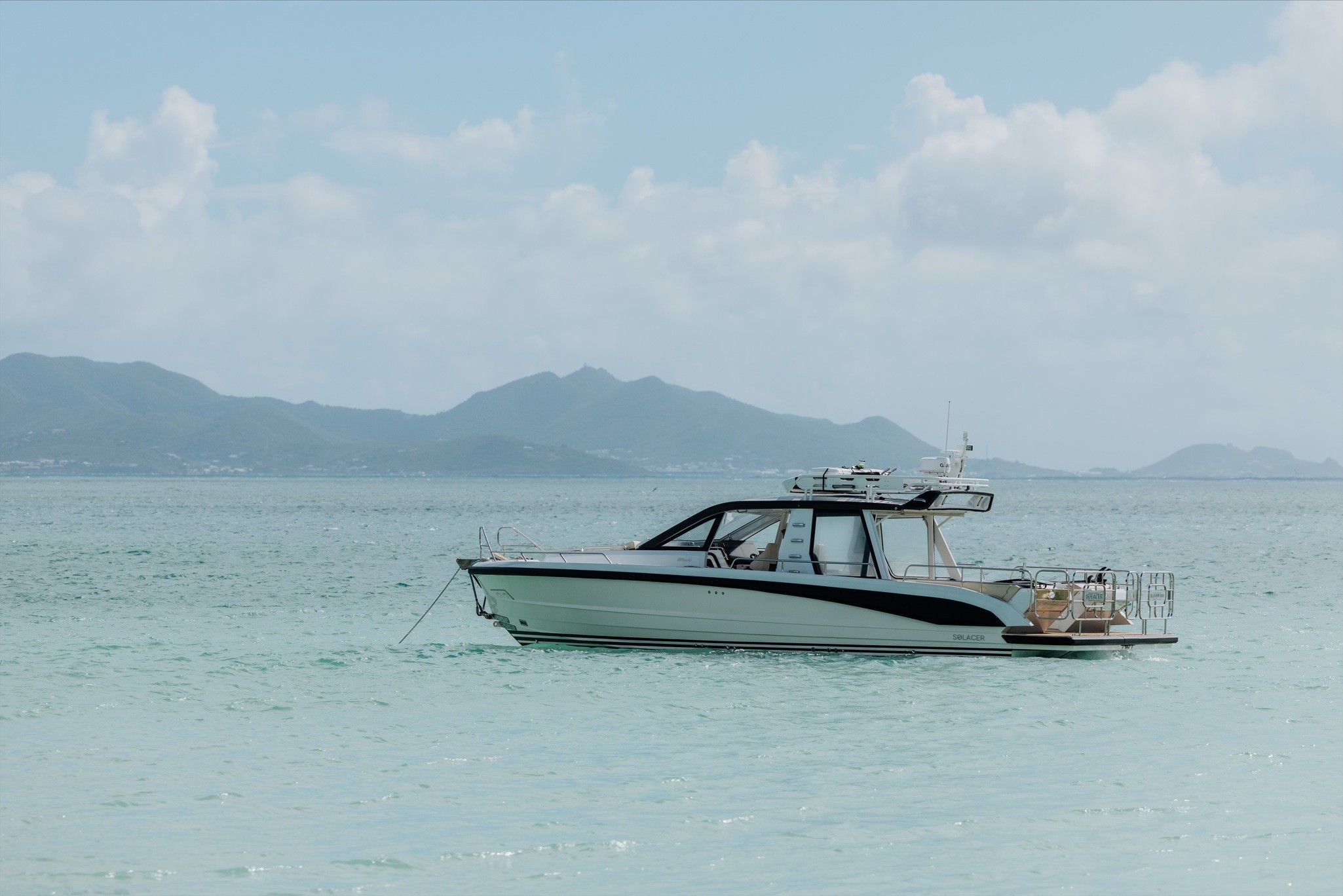 The 12-metre Windy expedition tender